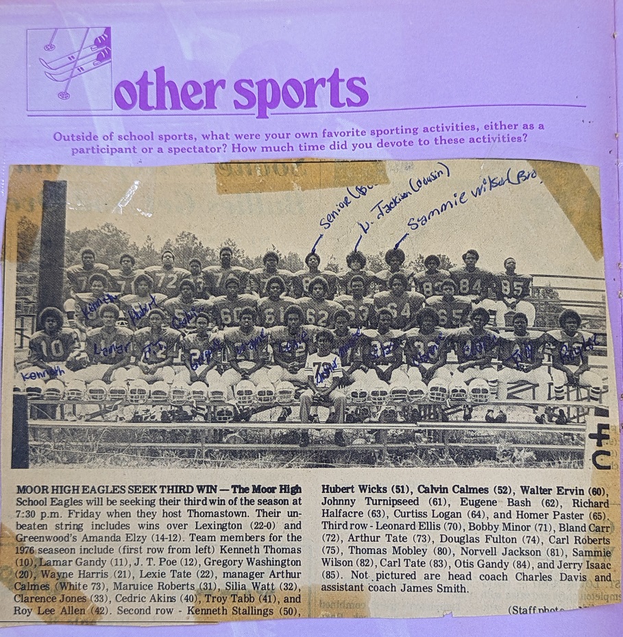 Moor High Seeks Third Win