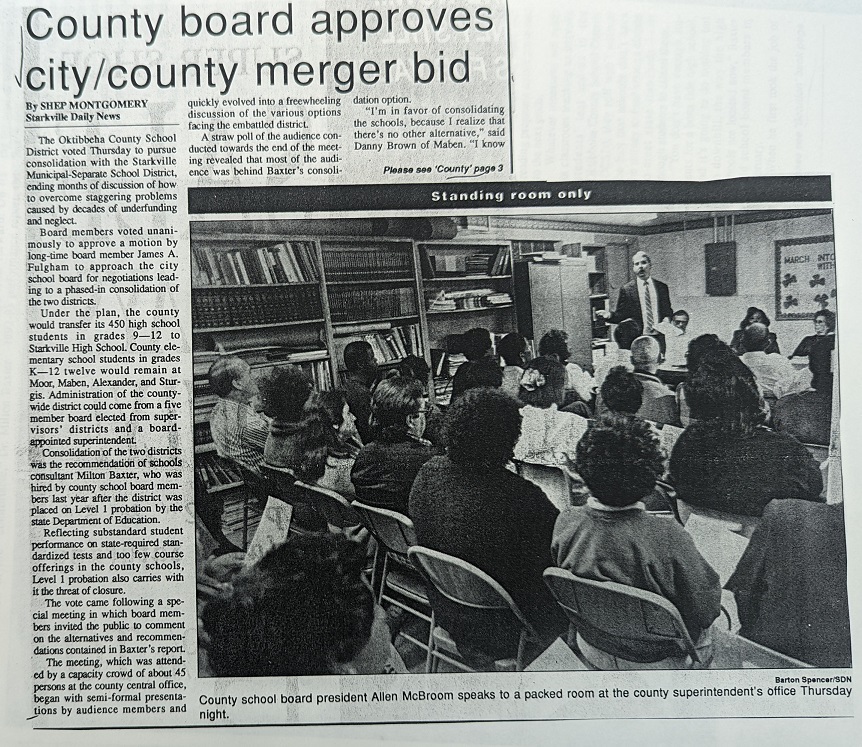 Image of County Board Approves Merge