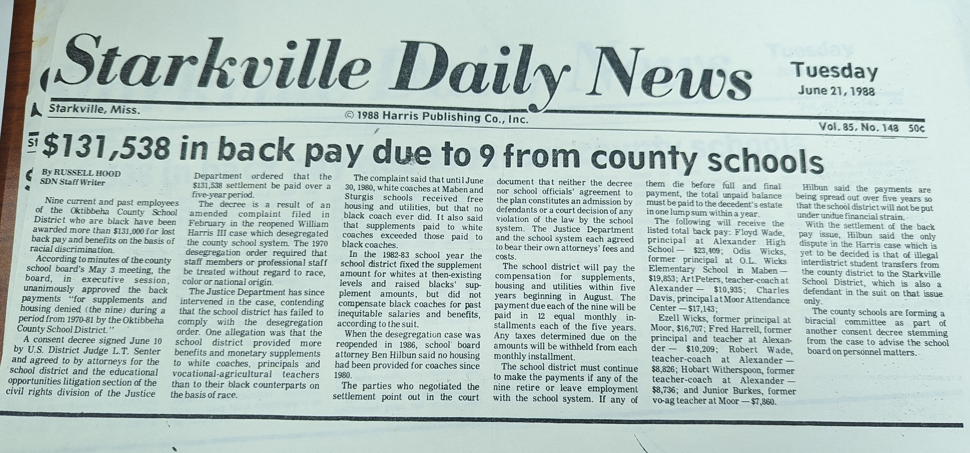 Image of Back Pay for Discrimination