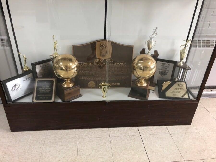 Image of East Oktibbeha High School Trophy Case